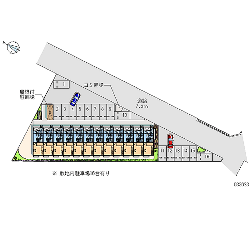 33623月租停車場