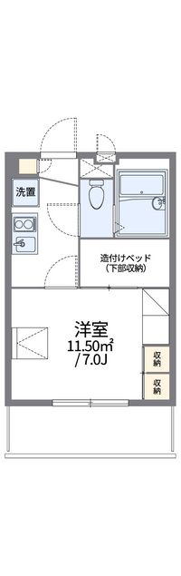 レオパレスＩＭＡＧＯⅢ 間取り図