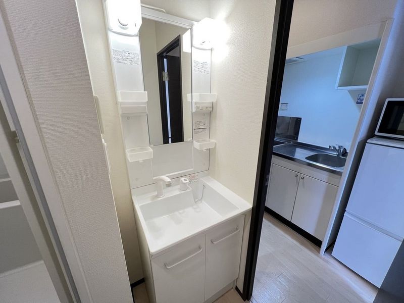 クレイノ涼 洗面台