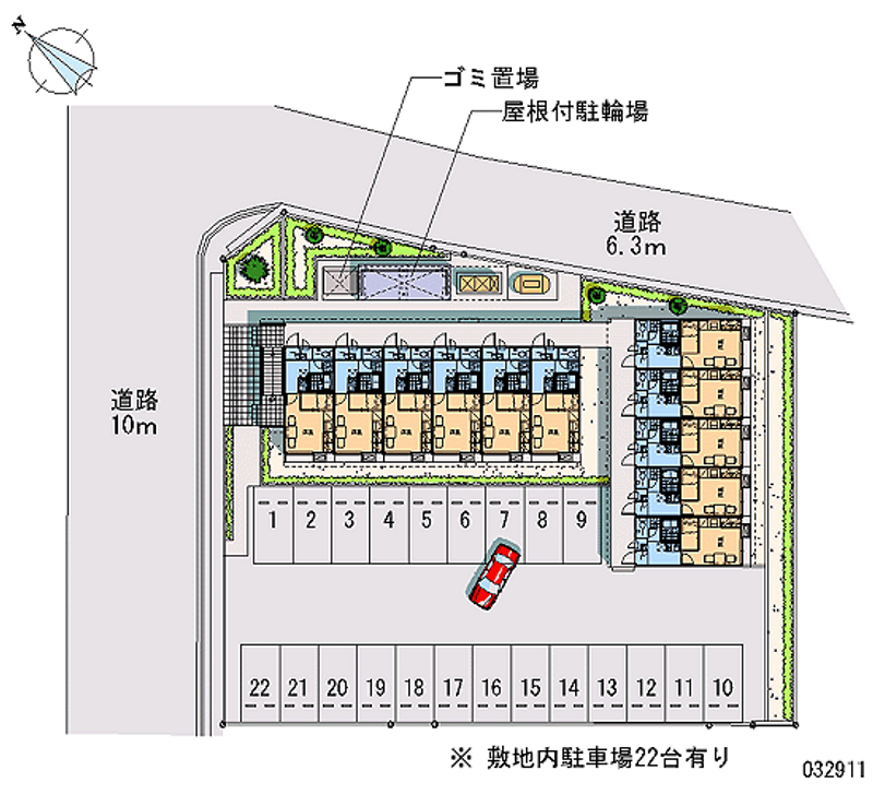 32911 Monthly parking lot