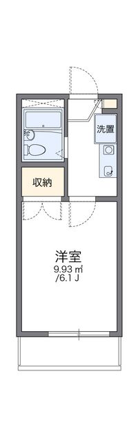 レオパレスドミールネグレスコ 間取り図