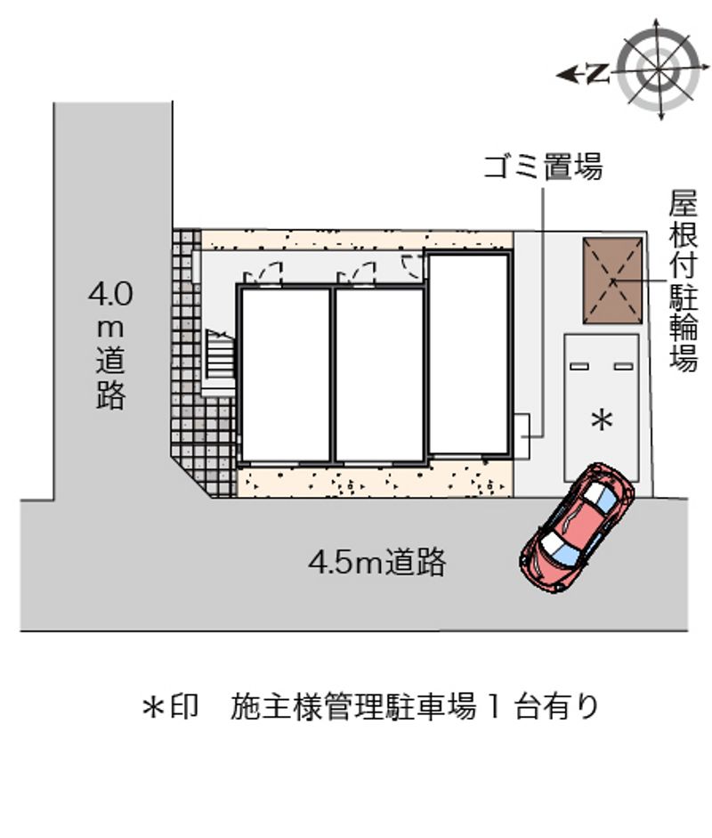 クレイノエスポワール 配置図