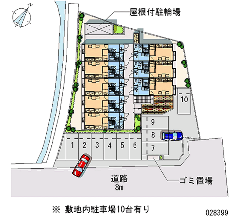 レオパレスシャルマン諫早 月極駐車場