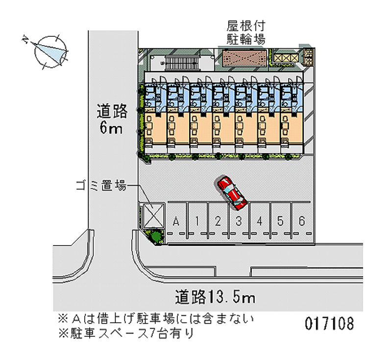 レオパレスラヴェンナ 月極駐車場
