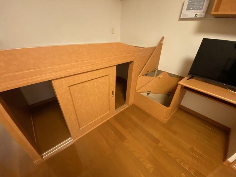 レオパレストビス 収納