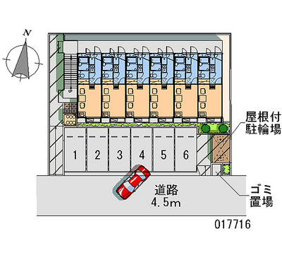 17716 Monthly parking lot