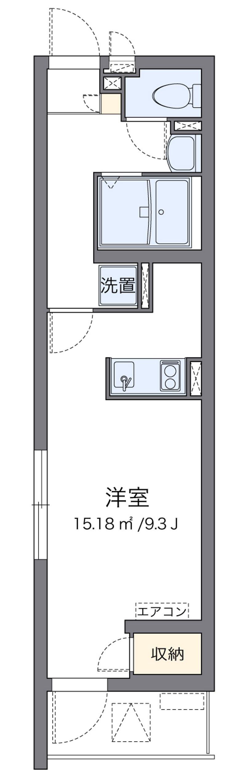 クレイノアムレット　矢口渡 間取図
