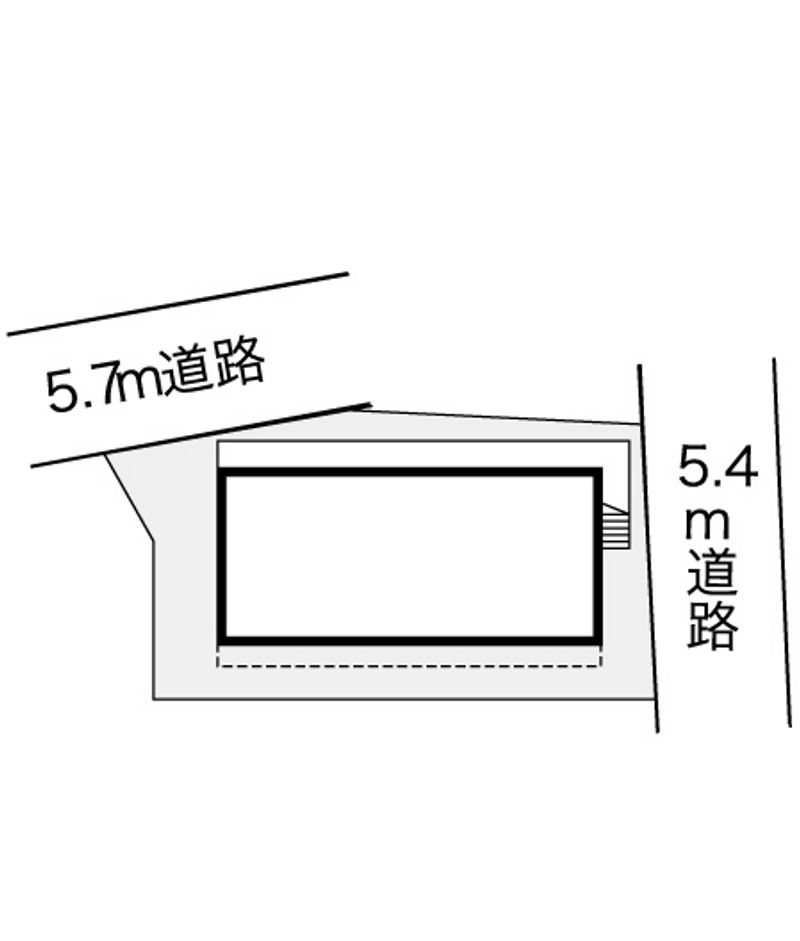 レオパレス板付Ⅱ 配置図