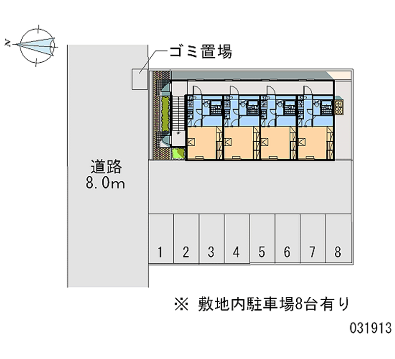 レオパレススマイル 月極駐車場