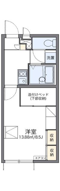 レオパレスジョルディン　天橋立 間取り図