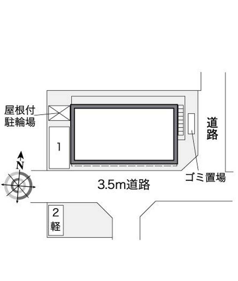 レオパレスＩＭＰＵＬⅢ 配置図