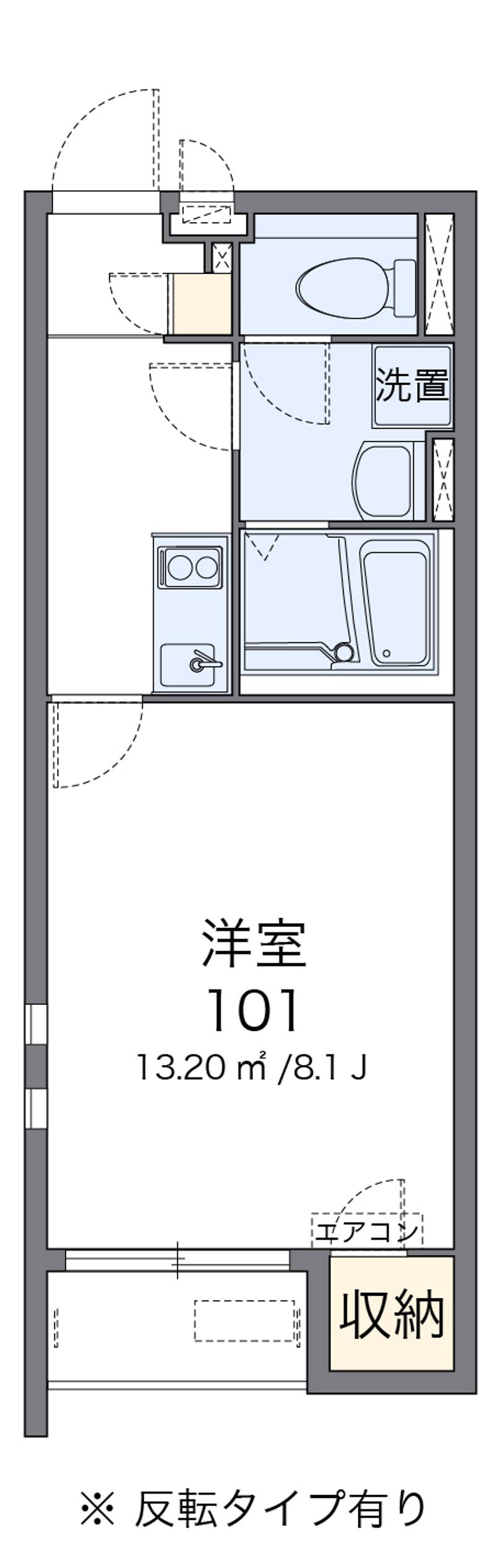 クレイノヴィクトワールⅠ 間取図