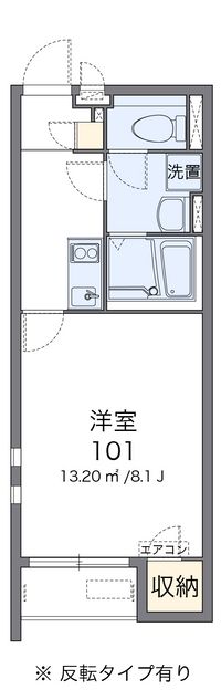 クレイノヴィクトワールⅠ 間取図