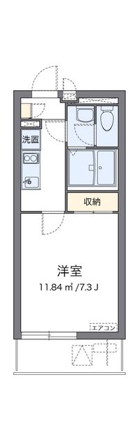 クレイノサニープレイス 間取図