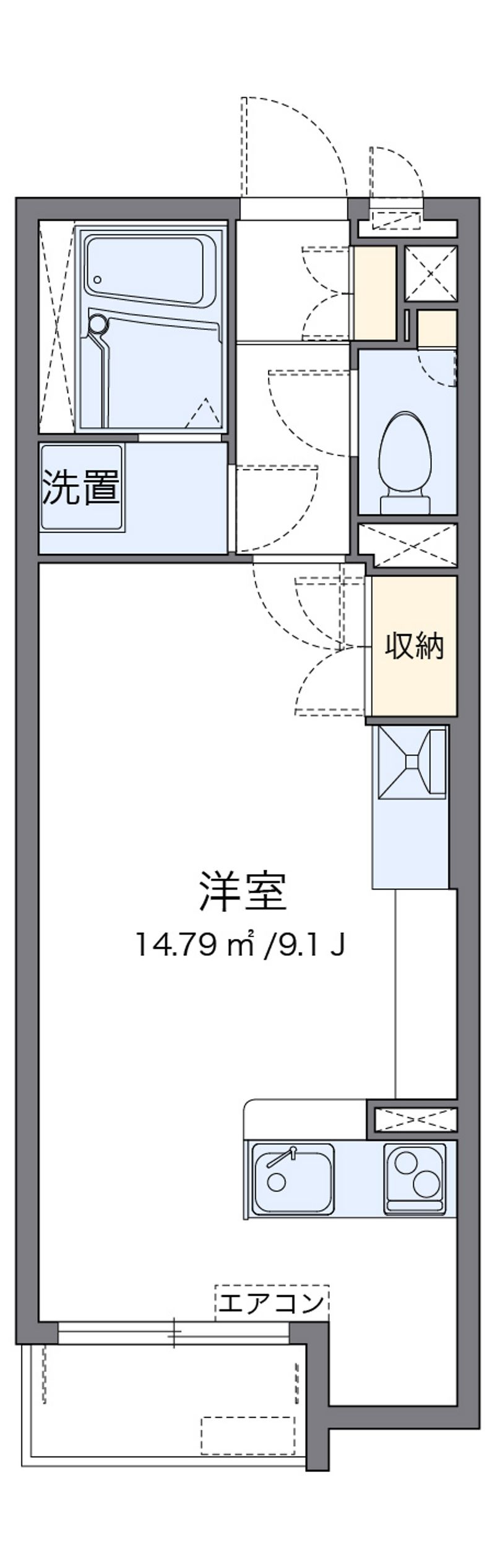 ミランダブランカ 間取図