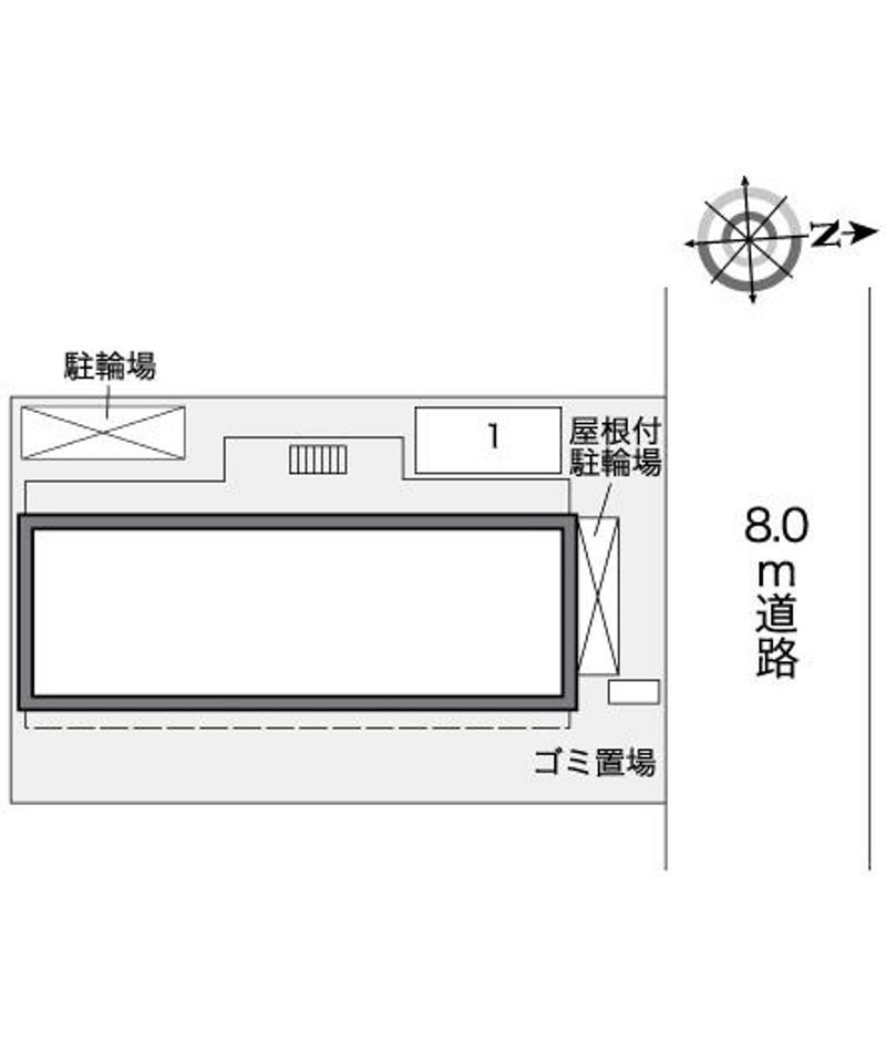 レオパレスノイヤマト 配置図