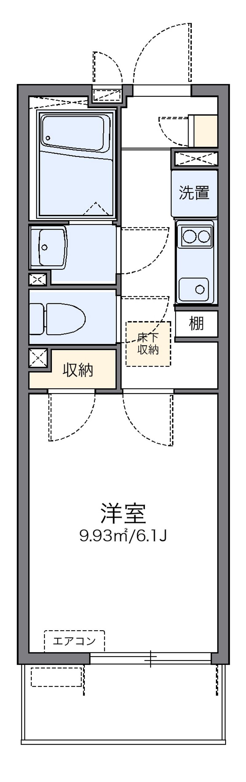 レオネクストアンビエントⅠ 間取り