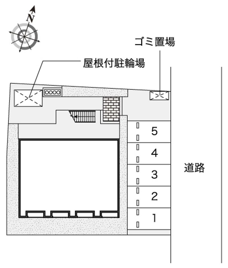 レオネクストもえぎヒルズトレス 配置図