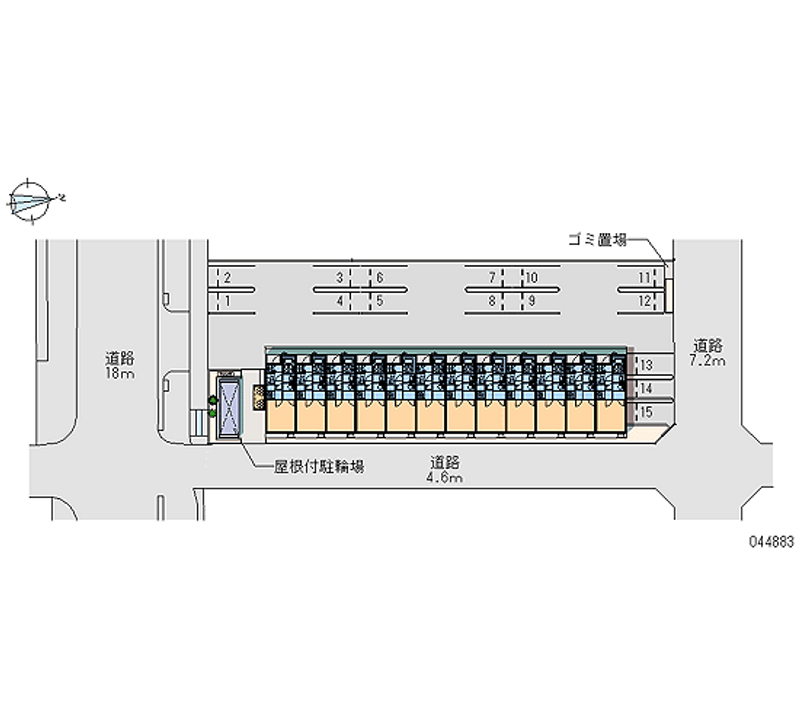 レオネクストただす 月極駐車場