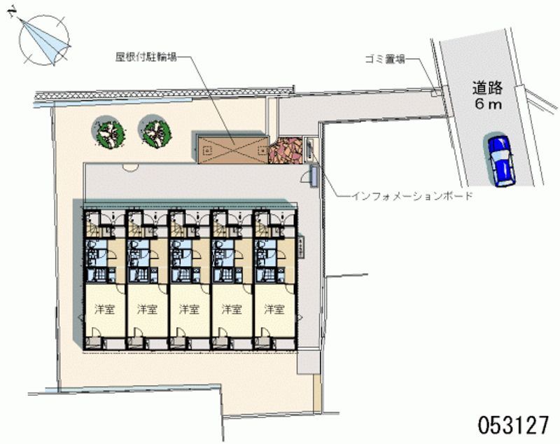 レオネクストそら 区画図