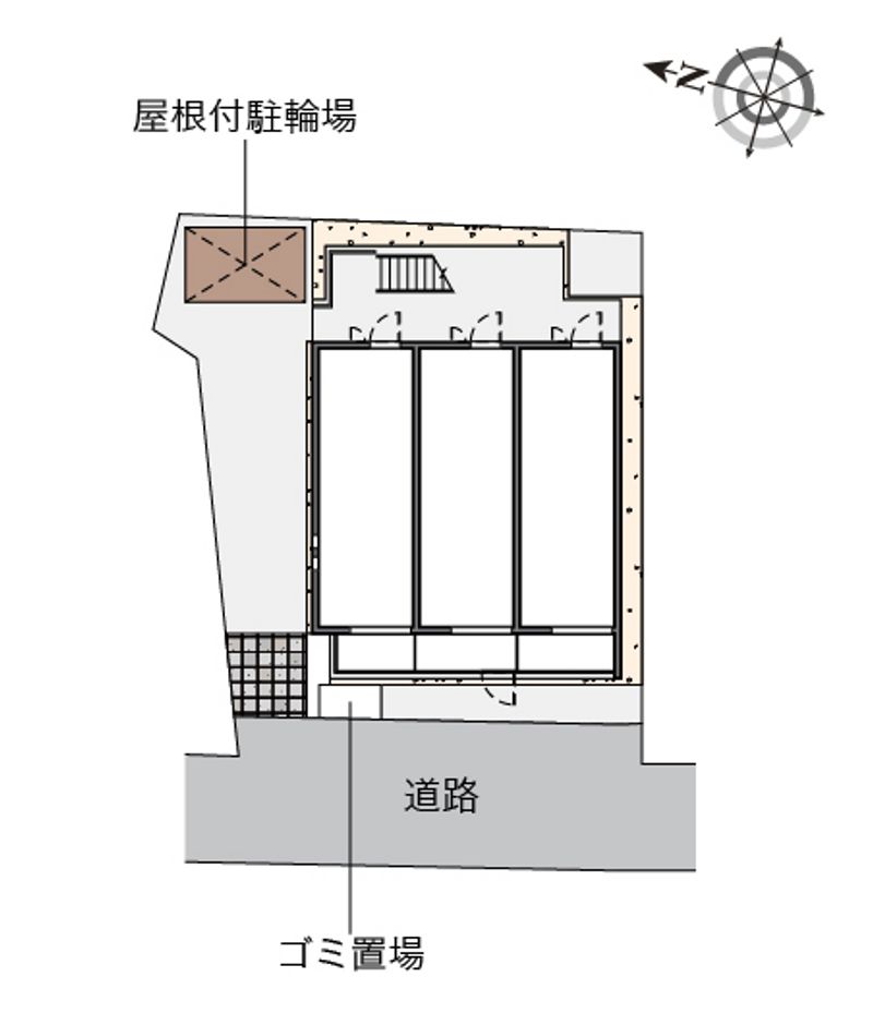 クレイノフェルス 配置図