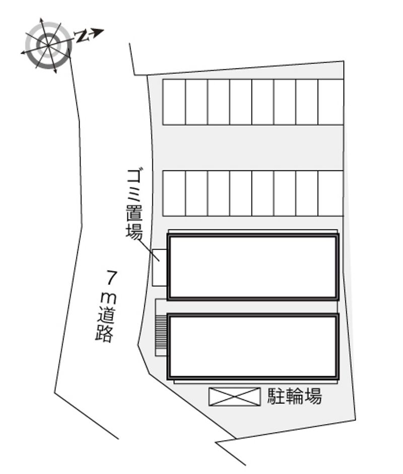 レオパレスブリエ 配置図