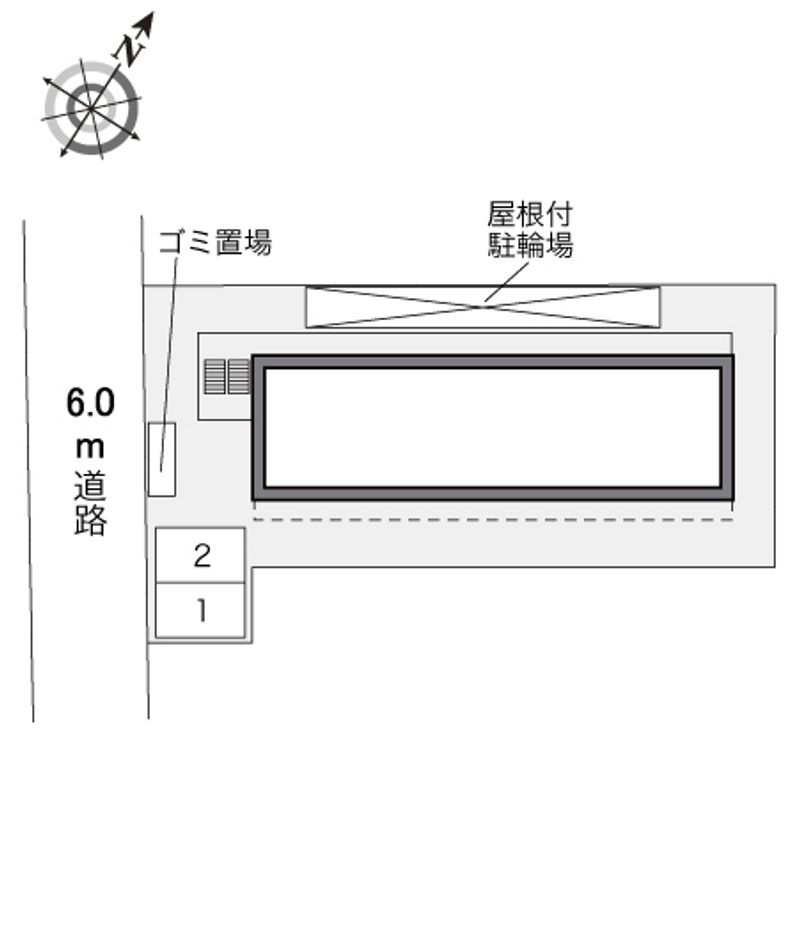 レオパレスアネックススペリオ 配置図