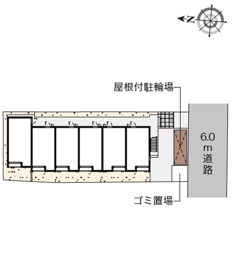 クレイノＢＥＮＴＥＮ 配置図