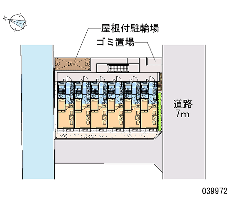 レオパレスキルシュバウム 区画図
