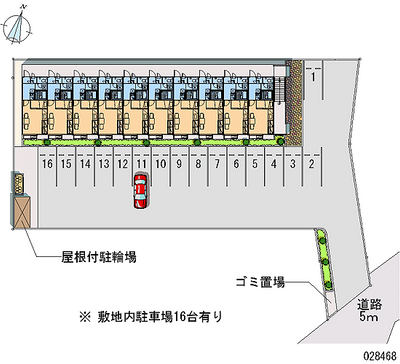 28468 Monthly parking lot