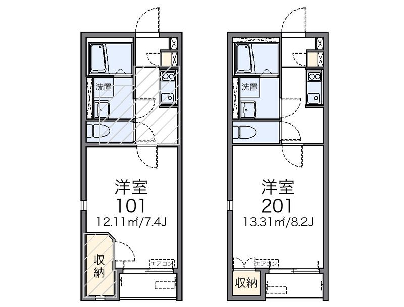 レオネクストルーナ　ピエーナ 間取図