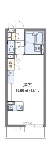 ミランダクレールコート新里 間取り図