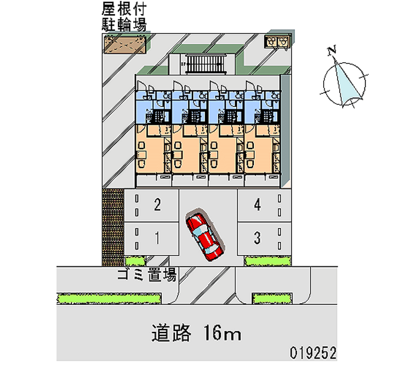 レオパレスＴａｋａｓｈｉｍａ 月極駐車場