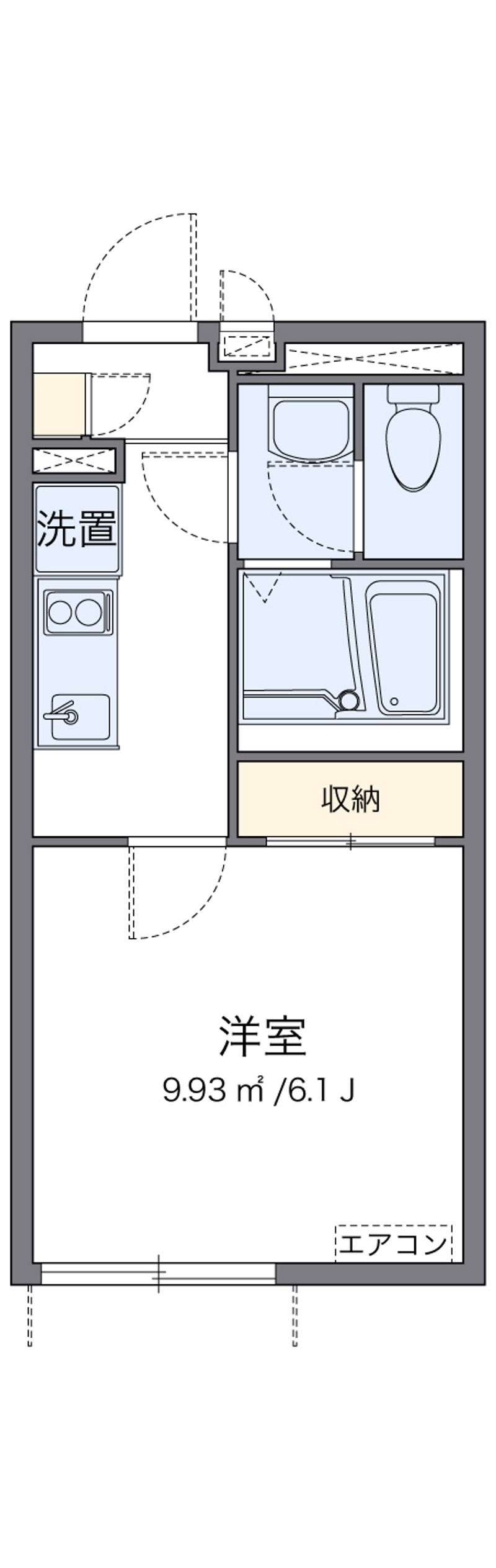 クレイノエフォート 間取図