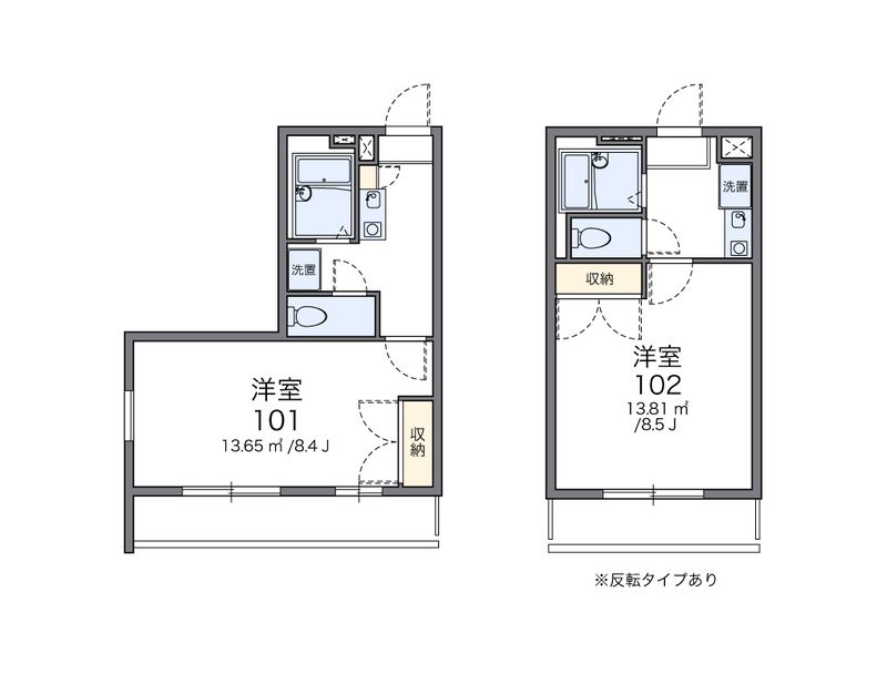 レオパレスエンディヴァー 間取図