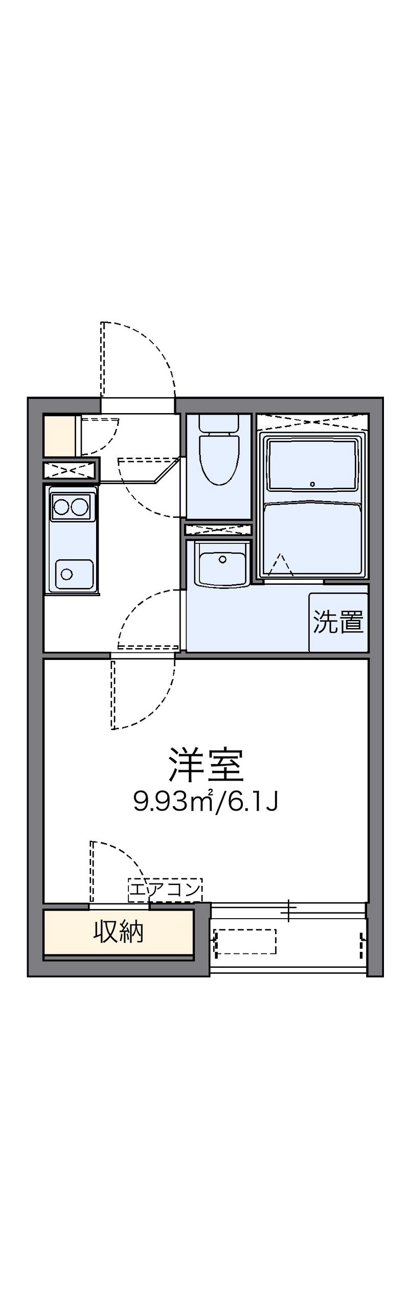 LEONEXT M's Hayabuchi III Floor plan