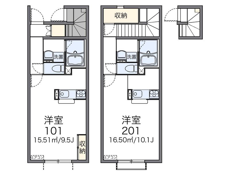 レオネクストｓｏｒａ 間取図