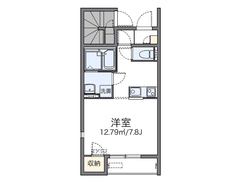 レオネクストＥＮＩＳＨＩ 間取図
