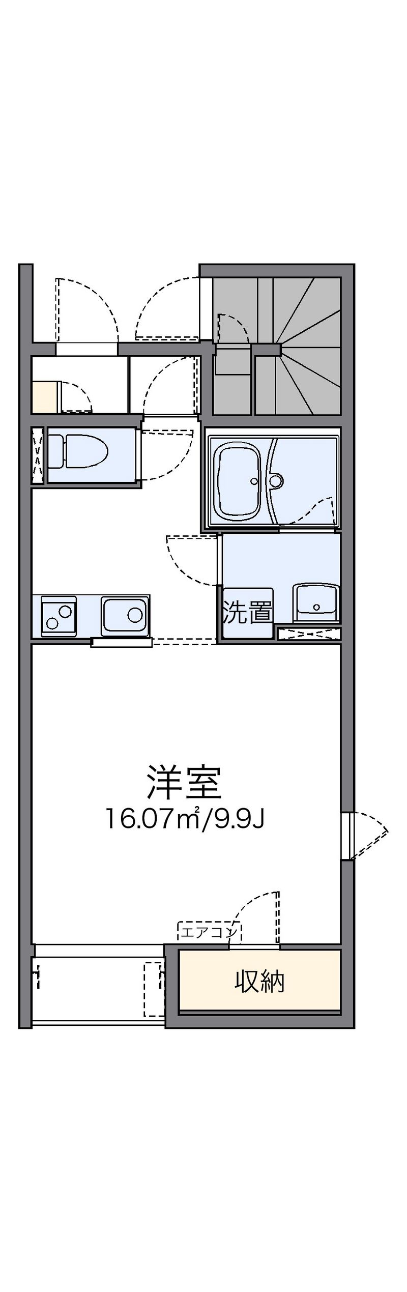 レオネクストＭＡＴＳＵＭＯＴＯ 間取図