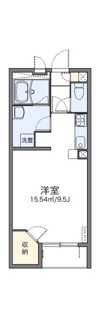 レオネクストアスパイア 間取り図