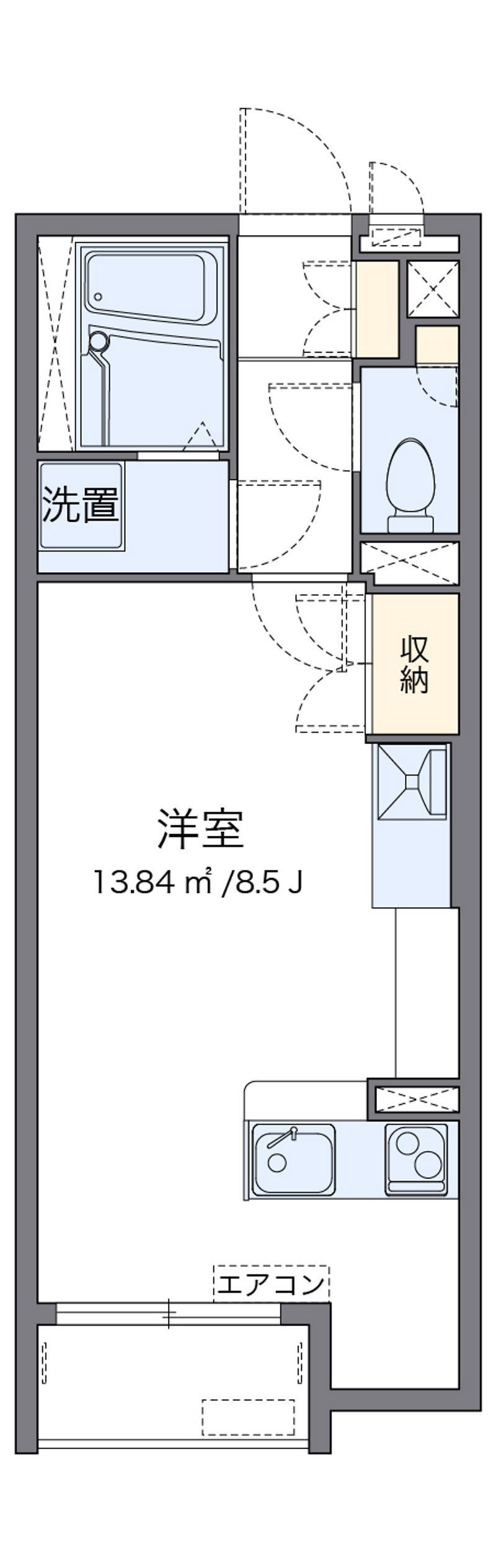 ミランダＵＮＯ 間取図