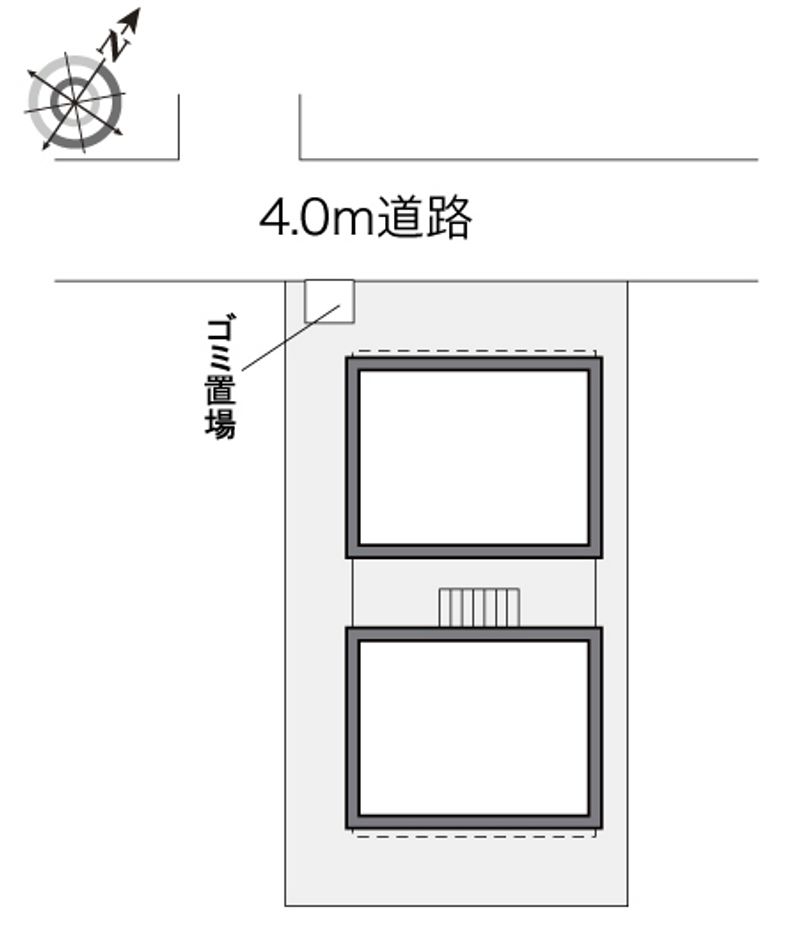 レオパレス御代の台 配置図