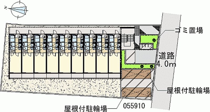 クレイノベルフルール 区画図