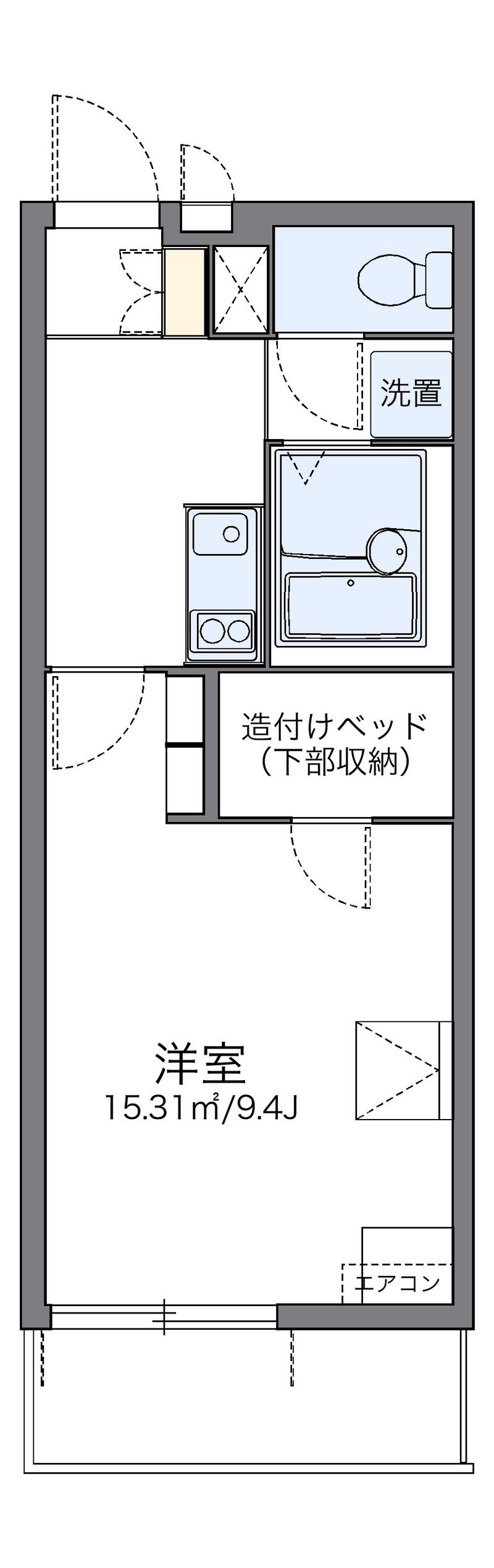 leopalace SHOTARO Floor plan