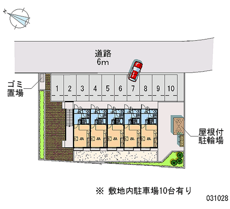 レオパレスＨＹＴⅣ 月極駐車場