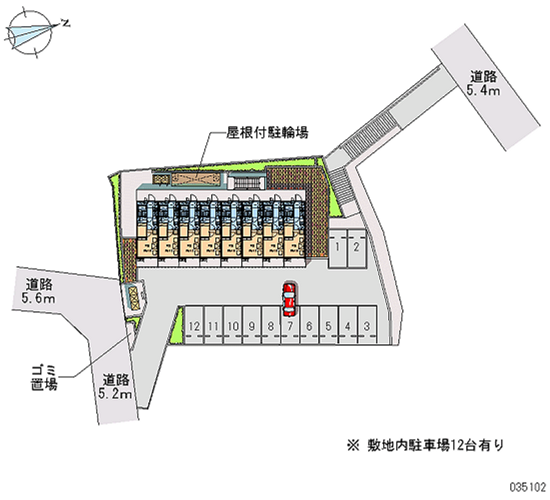 35102 Monthly parking lot