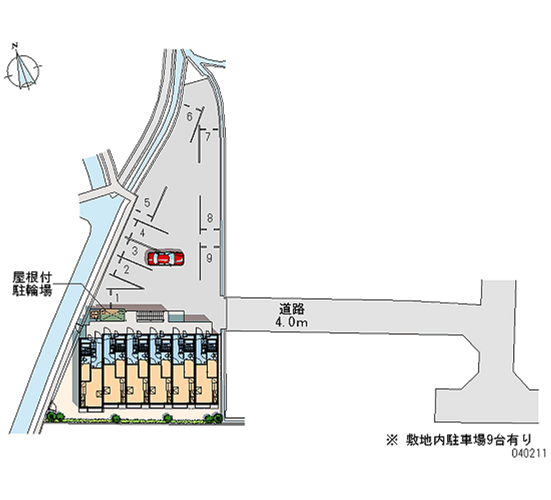 レオパレスこーぽ谷本Ⅱ 共用部分