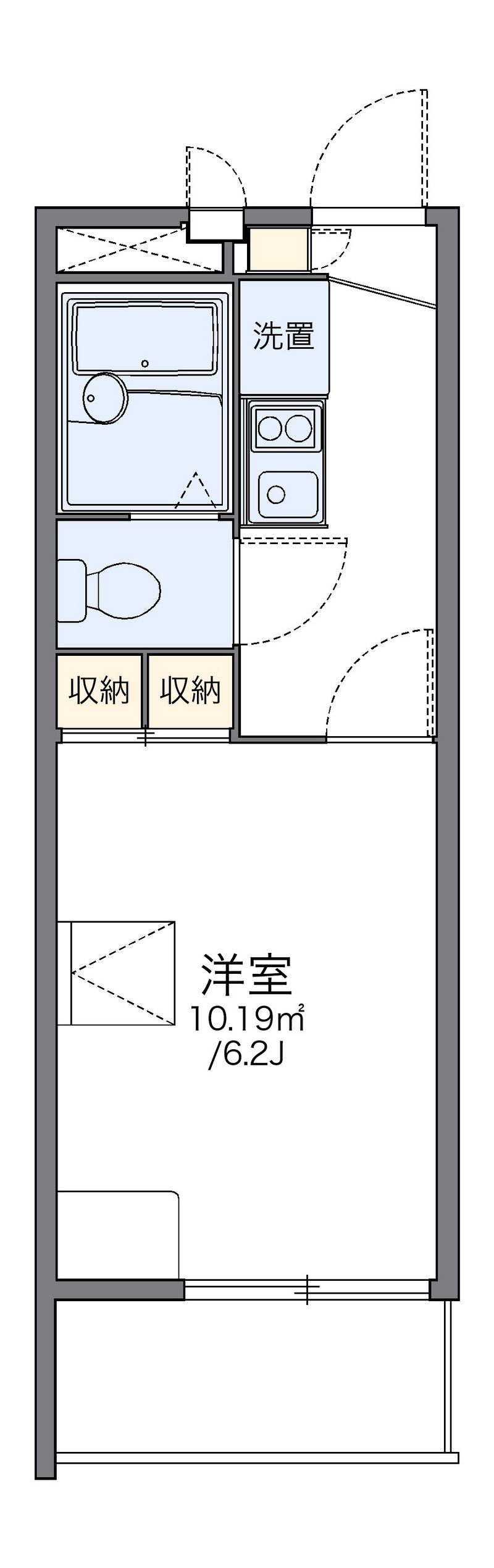 leopalace Harmony Heights Atsugi Floor plan