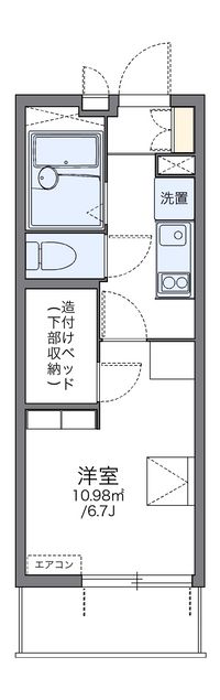 レオパレスフェリーチェ 間取り図