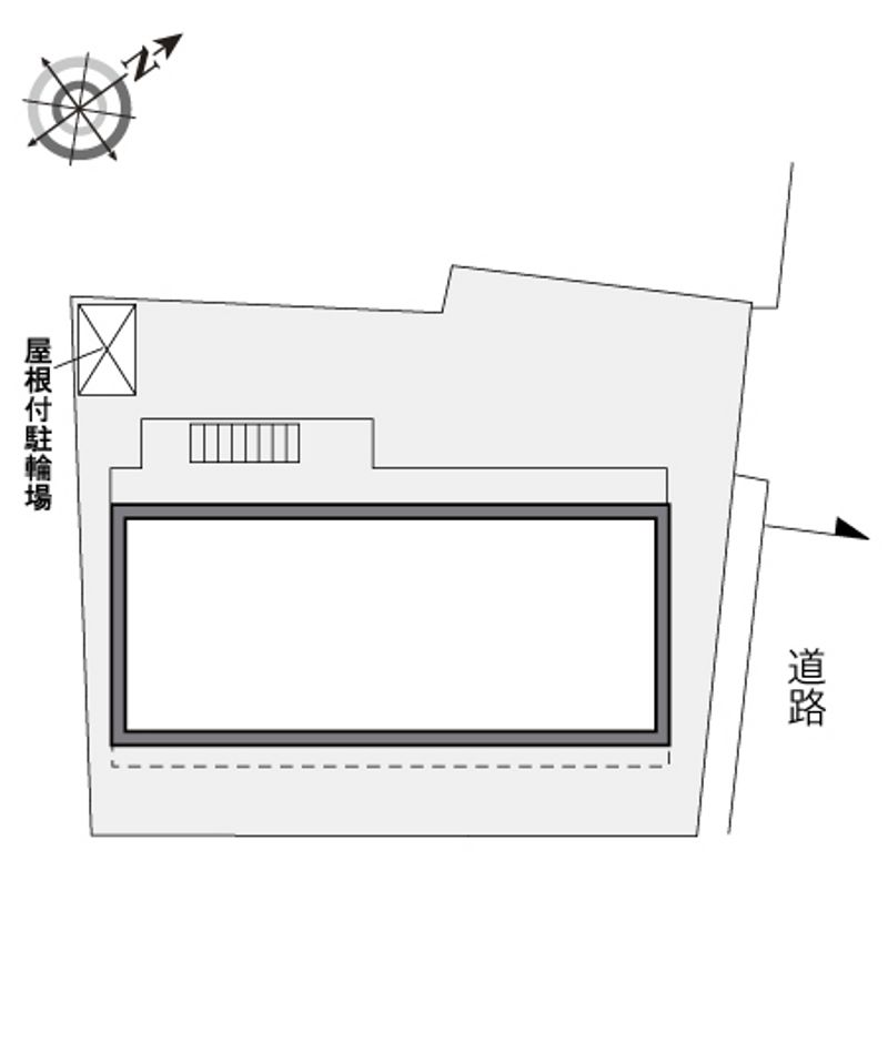 レオパレス戸塚踊場 配置図